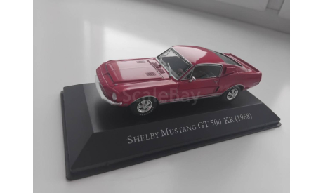 Shelby Mustang GT 500-KR (1968) 1/43, масштабная модель, Altaya, 1:43