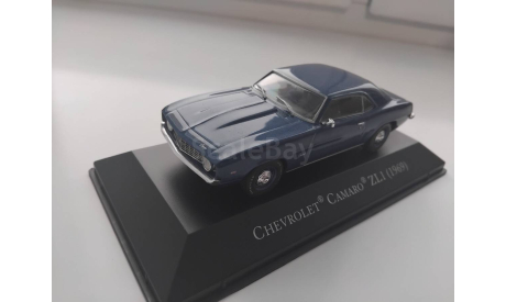 Chevrolet Camaro ZL1 (1969) Altaya 1/43, масштабная модель, 1:43