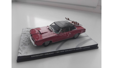 Mercury Cougar (1969) 1/43 On Her Majestys Secret Servise James Bond, масштабная модель, Universal Hobbies, scale43