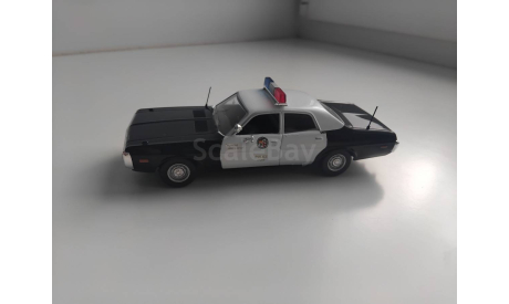 Dodge Coronet Police (1973) DeAgostini 1/43, масштабная модель, Полицейские машины мира, Deagostini, scale43