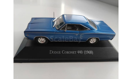 Dodge Coronet 440 (1968) Altaya 1/43, масштабная модель, scale43