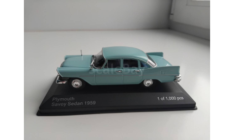 Plymouth Savoy Sedan (1959) White Box 1/43, масштабная модель, WhiteBox, 1:43