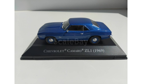 Chevrolet Camaro ZL1 (1969) Altaya 1/43, масштабная модель, scale43