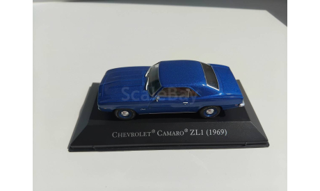 Chevrolet Camaro ZL1 (1969) Altaya 1/43, масштабная модель, scale43