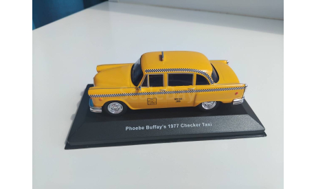 Checker Taxi Cab (1977) Friends Phoebe Buffay’s 1:43 Greenlight, масштабная модель, Greenlight Collectibles, scale43