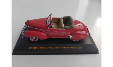 Graham Paige Roadster ’Sharknose’ (1939) IXO 1:43, масштабная модель, IXO Museum (серия MUS), scale43