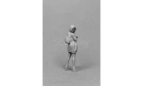 Студентка в худи 1:43 АМформа 0444, фигурка, scale43