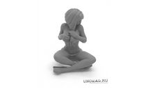 Девушка в позе лотос 1:43 АМформа 0305, фигурка, scale43