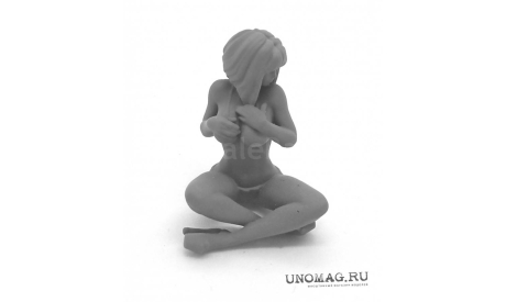 Девушка в позе лотос 1:43 АМформа 0305, фигурка, scale43