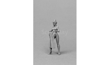 Девушка в примерочной 1:43 АМформа 0350, фигурка, scale43