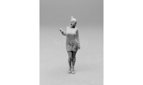 Девушка в свитере 1:43 АМформа 0519, фигурка, scale43