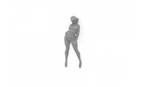 Девушка в коротких шортах 1:43 АМформа 0335, фигурка, scale43