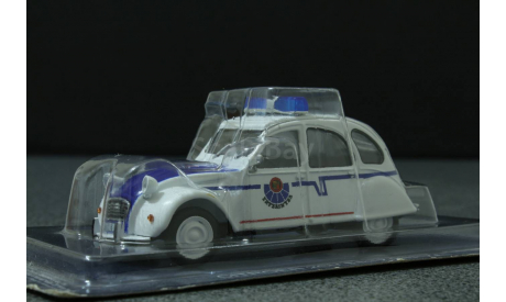 Citroen 2CV Ertzaintza ПММ №64, журнальная серия Полицейские машины мира (DeAgostini), scale43, Полицейские машины мира, Deagostini, Citroën
