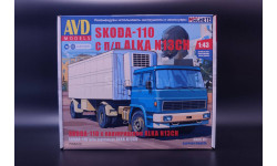 Skoda-110 с полуприцепом ALKA N13CH AVD Models