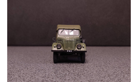 ГАЗ 69 Автолегенды СССР, масштабная модель, Автолегенды СССР журнал от DeAgostini, scale0
