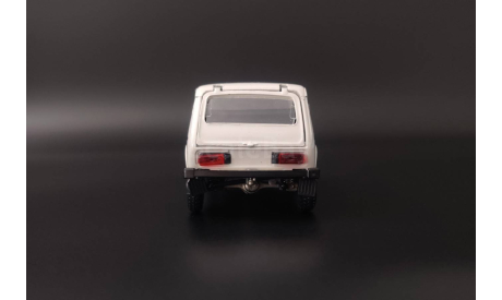 ВАЗ 2121 Нива бело-серая, масштабная модель, Агат/Моссар/Тантал, 1:43, 1/43