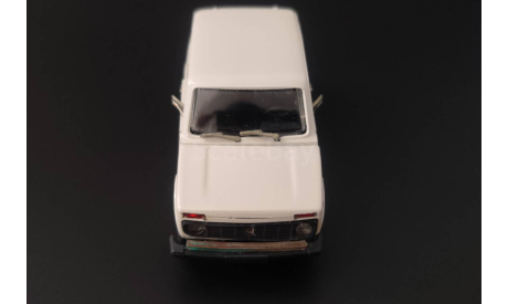 ВАЗ 2121 Нива бело-серая, масштабная модель, Агат/Моссар/Тантал, 1:43, 1/43