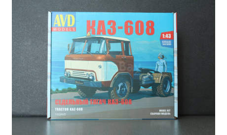 КАЗ-608 AVD Models, сборная модель автомобиля, scale43