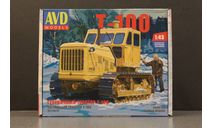 Т-100 AVD Models, сборная модель (другое), ЧТЗ, 1:43, 1/43