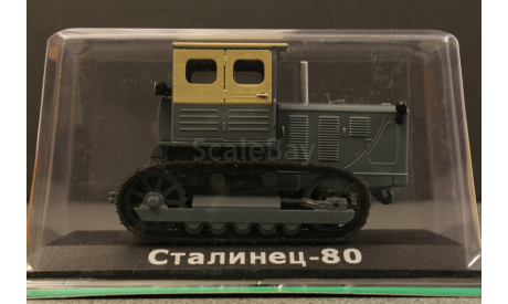 С-80 Тракторы №45, масштабная модель трактора, ЧТЗ, Тракторы. История, люди, машины. (Hachette collections), 1:43, 1/43