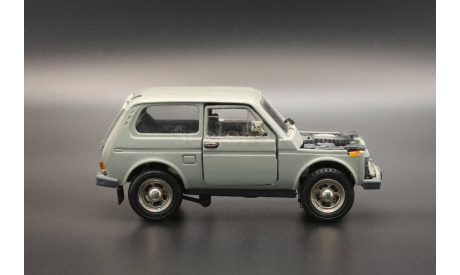 ВАЗ 2121 Нива с прицепом Скиф п/н, масштабная модель, Агат/Моссар/Тантал, scale43