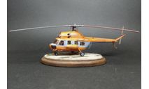 Вертолёт Ми-2 с подставкой = Hobby Boss = масштаб 1-72, мастер Роман Ткачук, Екатеринбург, масштабные модели авиации, scale72