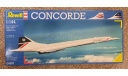 Concorde  = Revell =, начатый, масштаб 1-144, сборные модели авиации, scale144