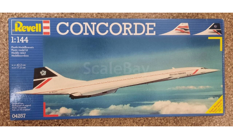 Concorde  = Revell =, начатый, масштаб 1-144, сборные модели авиации, scale144