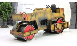 Каток дорожный ДУ-47, замасленный, мастерская ModelStroy