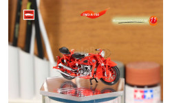 ПМЗ-А-750 мотоцикл (красный) без лака = Model Stroy =