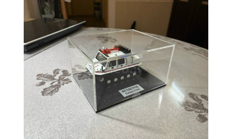 Пластун, вездеход МЧС, мастерская ModelStroy 1/43, сломано зеркало, масштабная модель, scale43