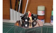 Стелла в красном платье мастерская Model Stroy, фигурка, scale43