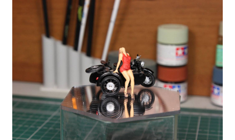 Стелла в красном платье мастерская Model Stroy, фигурка, scale43