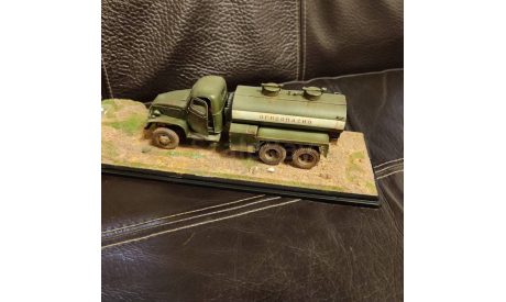 GMC 2 12 ton Огнеопасно собран из кита Italeri с боксом диорамкой, масштаб 1-35, модель можно купить отдельно, масштабная модель, scale35