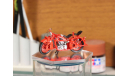 ПМЗ-А-750 мотоцикл (красный) без лака = Model Stroy =, масштабная модель мотоцикла, 1:43, 1/43