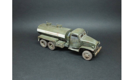 GMC 2 12 ton Огнеопасно собран из кита Italeri, масштаб 1-35, масштабная модель, scale35