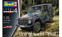 Колёса от Mercedes - Benz, Revell 03277 Lkw gl leicht -- Wolf -- 1-35, сборная модель автомобиля, Mercedes-Benz, 1:35, 1/35