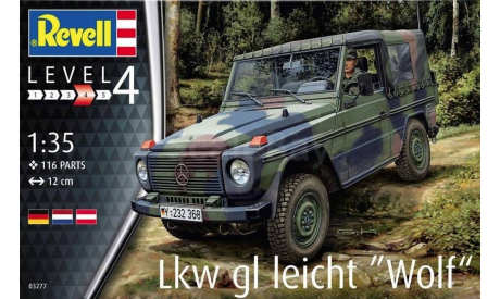 Колёса от Mercedes - Benz, Revell 03277 Lkw gl leicht -- Wolf -- 1-35, сборная модель автомобиля, Mercedes-Benz, 1:35, 1/35