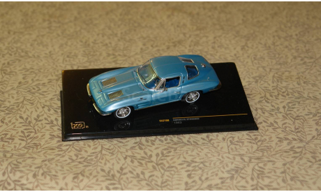 CORVETTЕ  Stingray 1963, масштабная модель, 1:43, 1/43, IXO