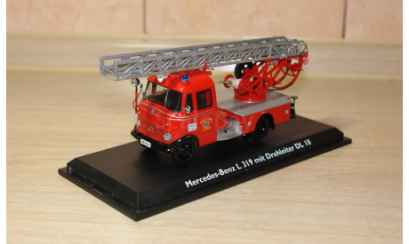 Mercedes - Benz L319 - Feuerwehr - DL 18 = SCHUCO = Бесплатная пересылка по России, масштабная модель, Mercedes-Benz, scale43