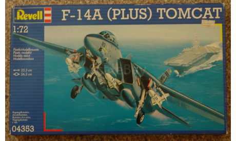F - 14 A Tomcat (Plus) = Revell = 1-72, сборные модели авиации, 1:72, 1/72