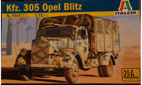 Kfz.305 Opel Blitz = Italeri = 1-72 MAX. Скидка 10 %, сборная модель автомобиля, 1:72, 1/72