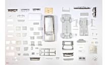 Кит мастерской EVR Горький 24-02 ВОЛГА, сборная модель автомобиля, scale43