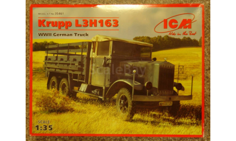 Krupp L3H163  = ICM =  1-35, сборная модель автомобиля, 1:35, 1/35