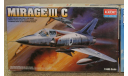 Mirage - III C = Academy = 1-48  Скидка 19 % от цены на аукционе, сборные модели авиации, 1:48, 1/48