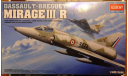 Mirage - III R = Academy = 1-48, сборные модели авиации, 1:48, 1/48