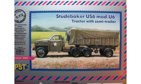 Studebaker US6 моd. U6 = PST = Без коробки!!! 1-72 Скидка 19 % от цены на аукционе, сборная модель автомобиля, 1:72, 1/72