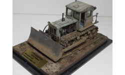 Т-74 бульдозер, следы эксплуатации, мастерская Modelstroy