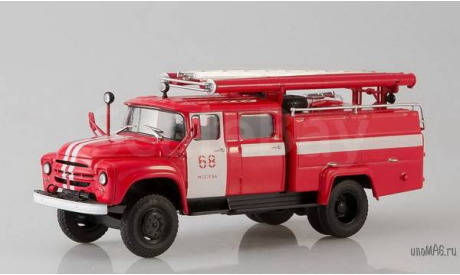 АЦ-30 (130)63А Москва, ПЧ №68, масштабная модель, ЗИЛ, Автоистория (АИСТ), scale43