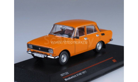 MOSKWITCH 2140 1977 Orange, масштабная модель, IST Models, scale43, Москвич